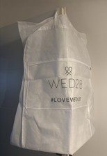 WED2B Brautkleid Kleidersack 1,80 m – Brautkleidhülle Hochzeitskleid neuwertig