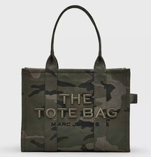 MARC JACOBS THE CAMO JACQUARD MEDIUM TOTE BAG NWT