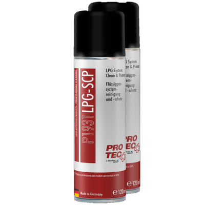 PROTEC 2x 120 ml Flüssiggassystemreinigung P1931 Schutz vor Verschleiß & Korrosi
