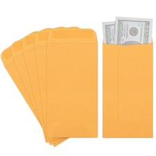 ValBox Coin Envelopes Seed Envelope with Gummed Flap for Kraft Small Parts