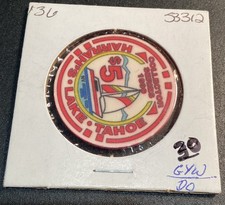 Harrah s Lake Tahoe $5 Casino Chip- Chipco- O...