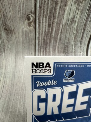 2024-25 Panini NBA Hoops Rookie Greetings Zach Edey #4 Memphis