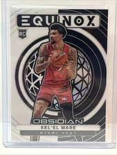 KEL'EL WARE 2024-25 OBSIDIAN BASKETBALL ROOKIE EQUINOX HEAT RC 90/125