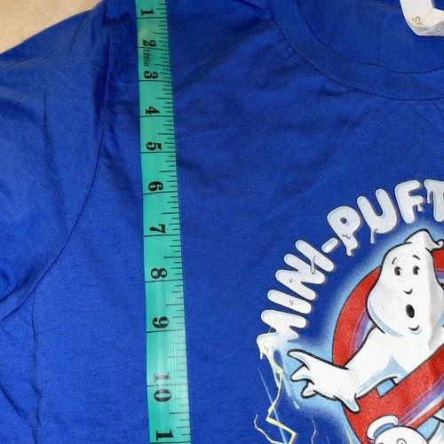 Ghostbusters Blue Mini Puft Mayhem T-Shirt Unisex Medium - Picture 4 of 7