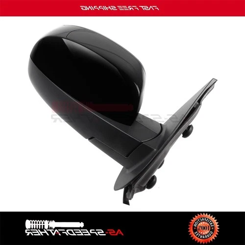 Power Heated Black Signal Memory Puddle Arrow Lamp For 07-13 GMC Chevy RH Mirror