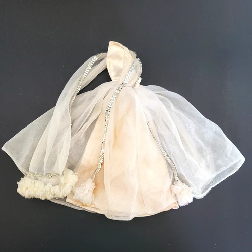 Vintage Barbie Doll Dress Spotlight on Romantic White #9836 GUAG Superstar 1977