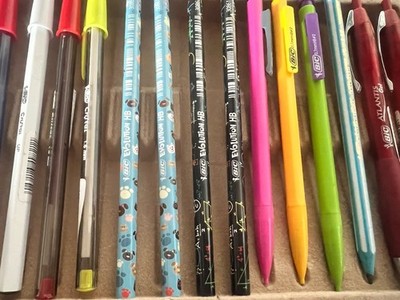 Bic Stifte Kugel Und Stifte Lot 14 Stücke Cristal Evolution Atlantis NOS