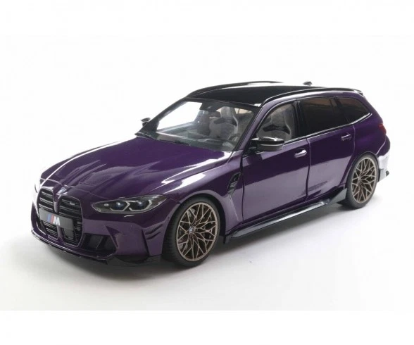 BMW M3 G81 Touring Kombi lila Modellauto 1:18 Solido