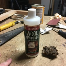 PC-Petrifier Water-Based Wood Hardener 16 oz Milky White  Restores Rotten/So...
