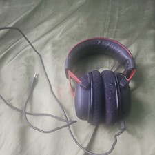 HyperX Cloud II USB Over-Ear Headset Boom Mic Surround Sound Volume Black/Red
