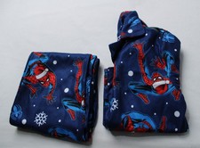 Marvel Boy's Disney Collection Spiderman 2-Piece Pajama Set EH6 Navy Size 6 NWT
