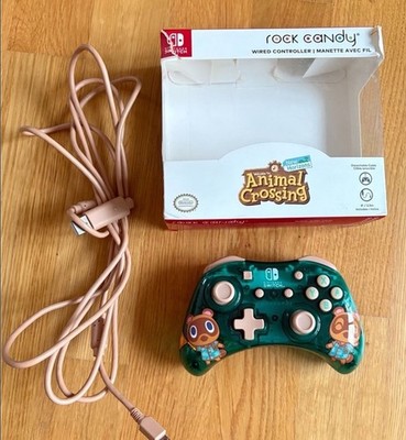 Nintendo Switch Controller Animal Crossing Edition Timmy & Tommy Nook Kabelgeb.