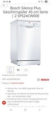 Bosch Silence Plus Geschirrspüler 45 cm Serie | 2 SPS24CW00E