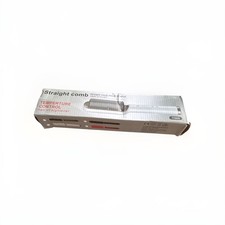 Straight Comb Temperature Control Hair Straightener Comb FH909 FH909 Black