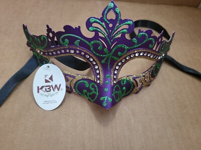 KBW Glitz Glamour Masquerade Mask- NWT