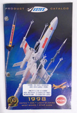 Estes 1998 40 yrs Catalog Includes Death Star, X-wing Fighter, R2D2 & More
