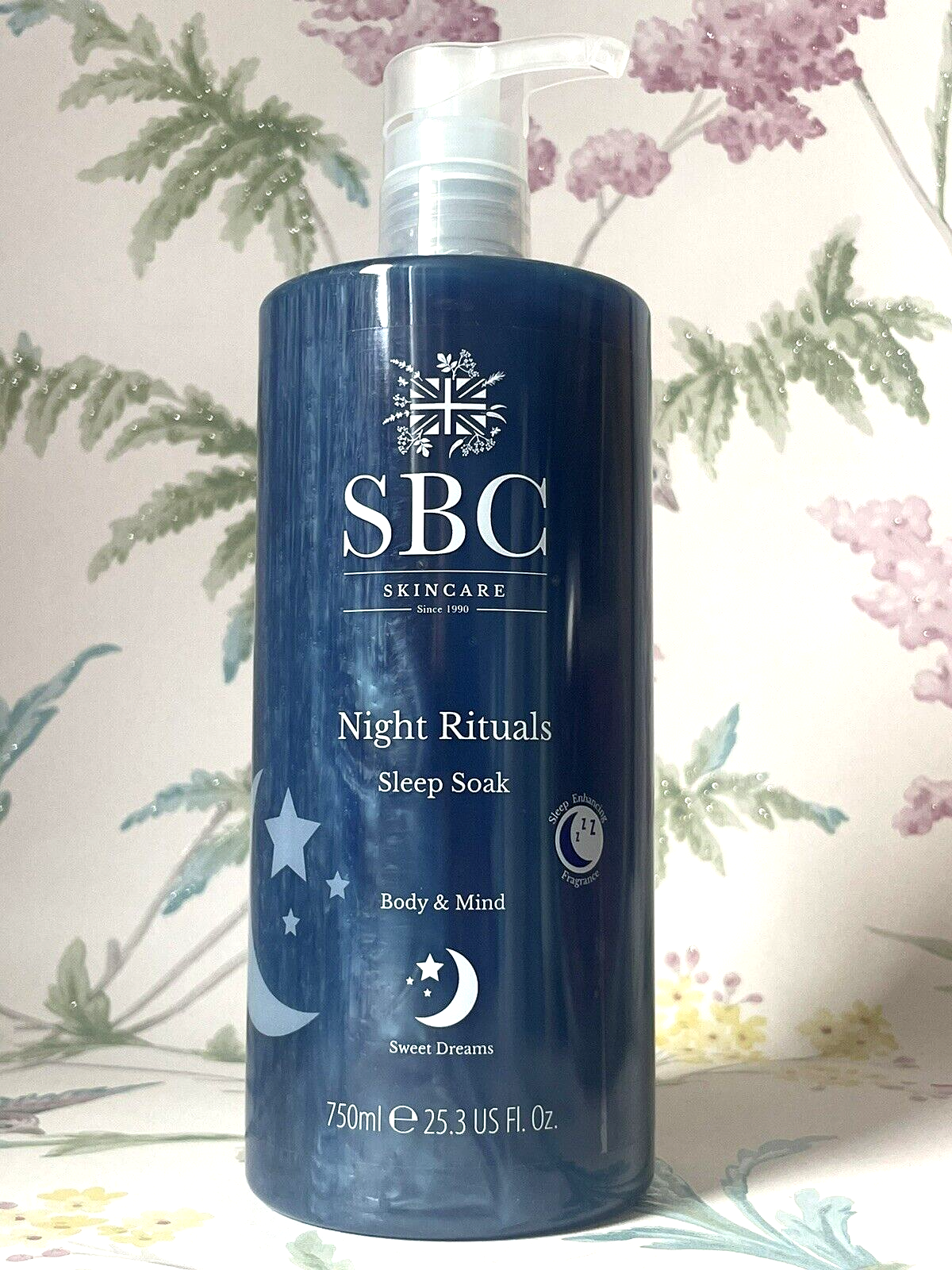 SBC Night Rituals Sleep Soak Bubble Bath Shower Gel Body Wash Calming HUGE 750ml