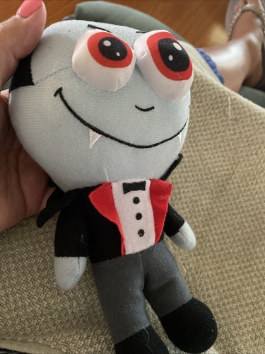 Stuffed Dracula Blue Vampire in Tuxedo Plush Toy 8” - Picture 2 of 10