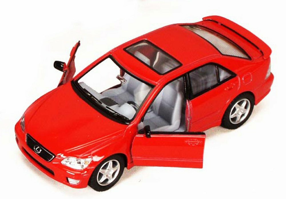 LEXUS IS300 DIECAST CAR - BOX OF 12 1/36 SCALE DIECAST MODEL