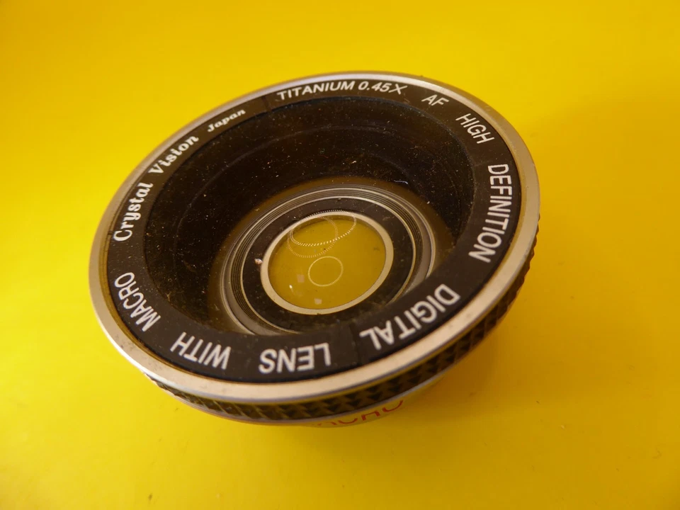 Titanium digital AF video 0.45X wide lens japan FOR VIDEO 36MM 36mm - Image 3 of 4