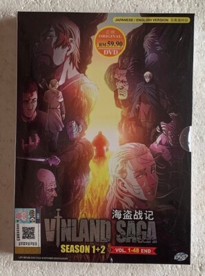Vinland Saga Season 1+2 Complete Anime DVD (English Dubbed) All Region FREE SHIP