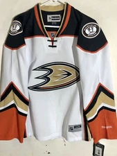 Reebok Women's Premier NHL Jersey Anaheim Ducks Team White sz XL