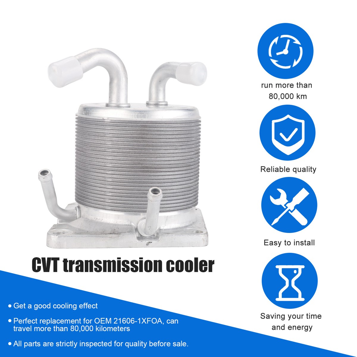 21606-1XF0A For Nissan CVT Transmission Oil Cooler Kit 4