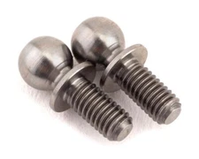 Yokomo BD9 2019 High Precision Titanium Rod Ball End (2) (Short Neck) (11.5mm)