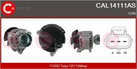 Lichtmaschine FüR Ford Focus Turnier,Tourneo Connect,Transit Connect