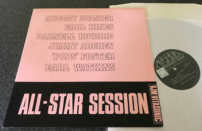 ALL-STAR SESSION-UK 1967 VJM MONO VINYL LP-JIMMY ARCHEY/POPS FOSTER/EARL HINES
