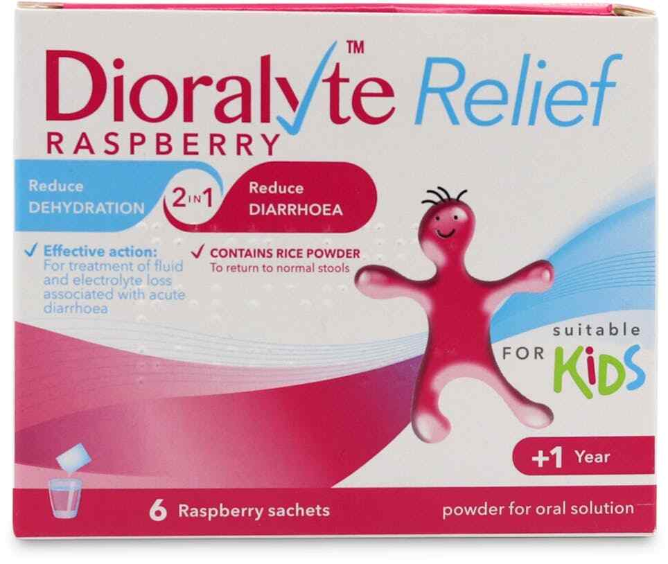 DIORALYTE RELIEF Sachets Raspberry (6) **Pharmacy Stock** - Image 2