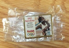 Eastman Kodak 1992 Barcelona Jackie Joyner-Karsee Collectible Olympic Lapel Pin 