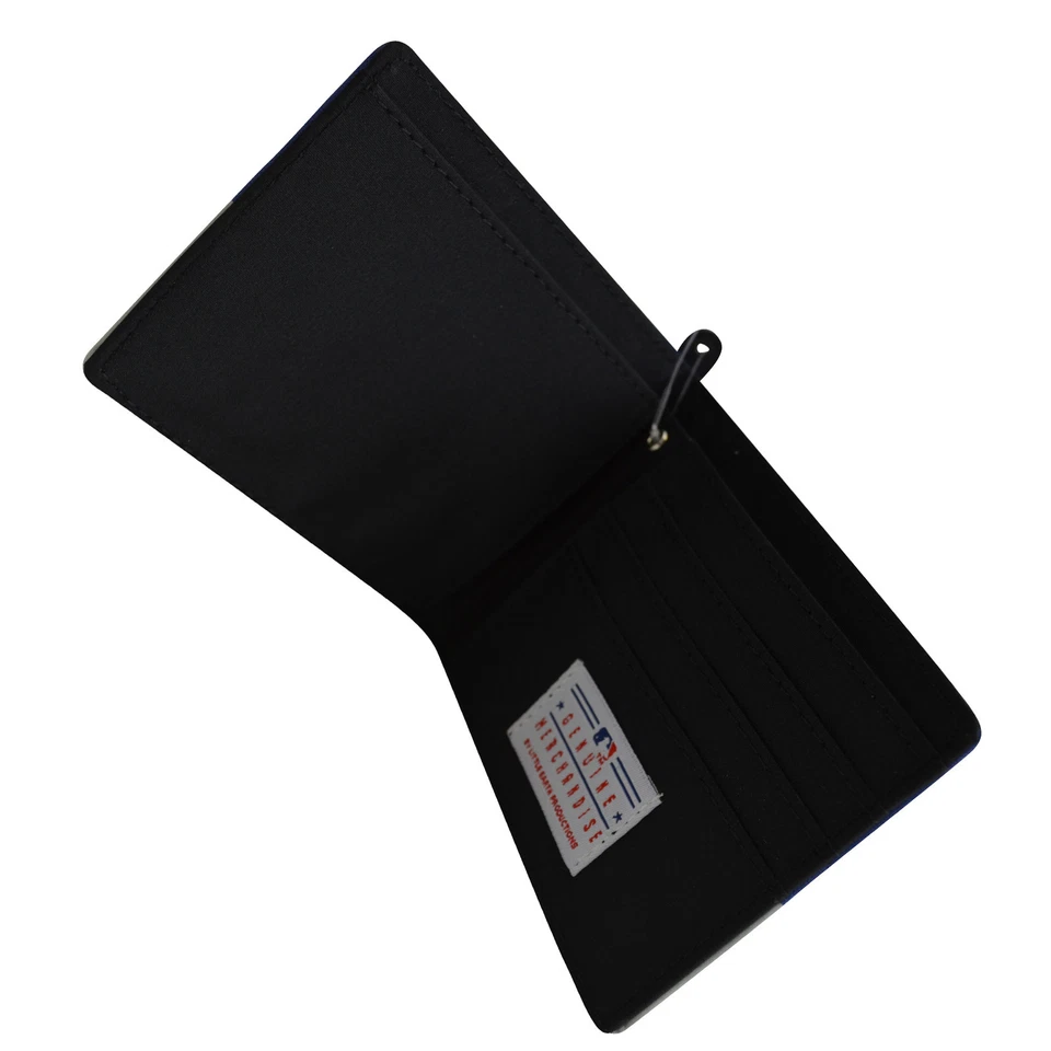 Juego de alfombrillas y billetera de cuero sintético MLB Chicago Cubs para auto camión Foto 4 de 4