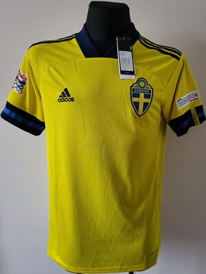 Sweden 2020 - 2021 Home football Adidas shirt size Medium