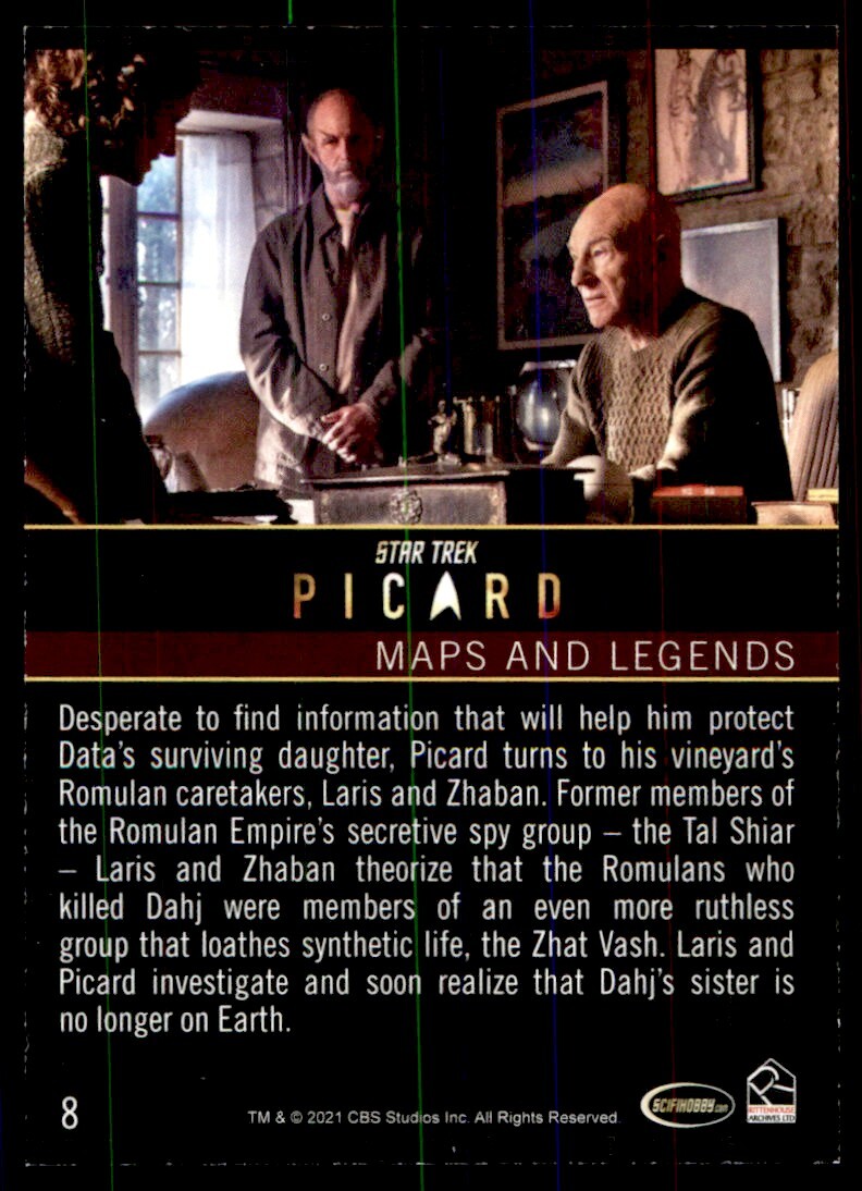 2021 Star Trek Picard Picard #8 | eBay