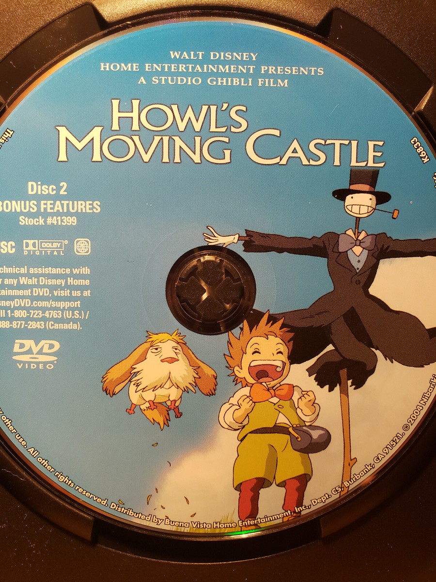 My Neighbor Totoro, The Cat Returns, Howl's Moving Castle w