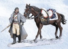 BlackHawk: Napoleon's Retreat 1812, BH1013 Walking Cuirassier with Horse