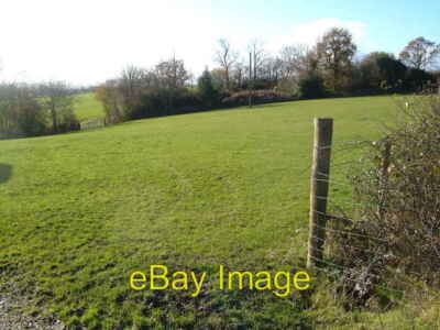 Photo 6x4 Field near Woodlands Crockernwell Among the trees on the right  c2006