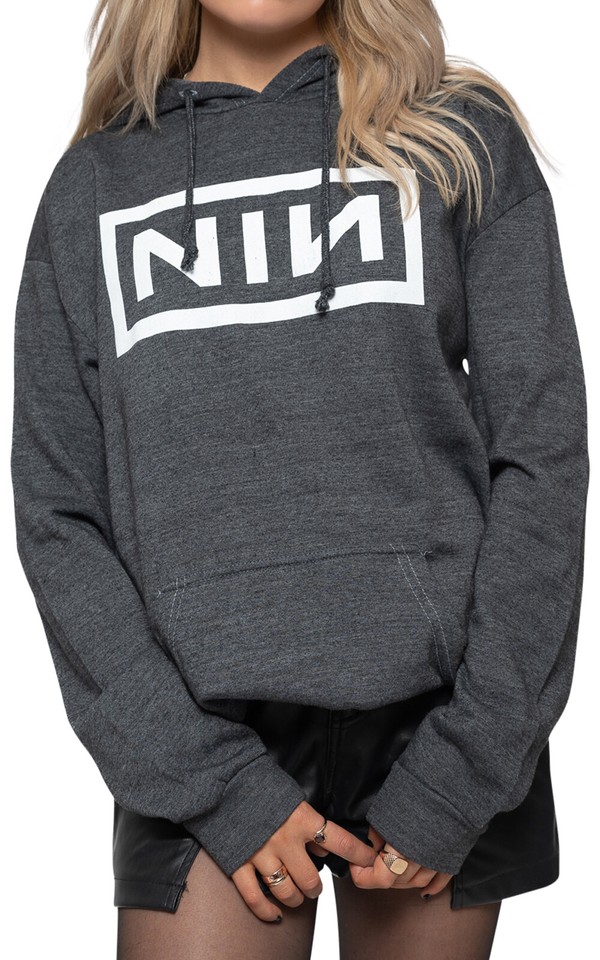 Nine Inch Nails Band Logo Hoodie eBay