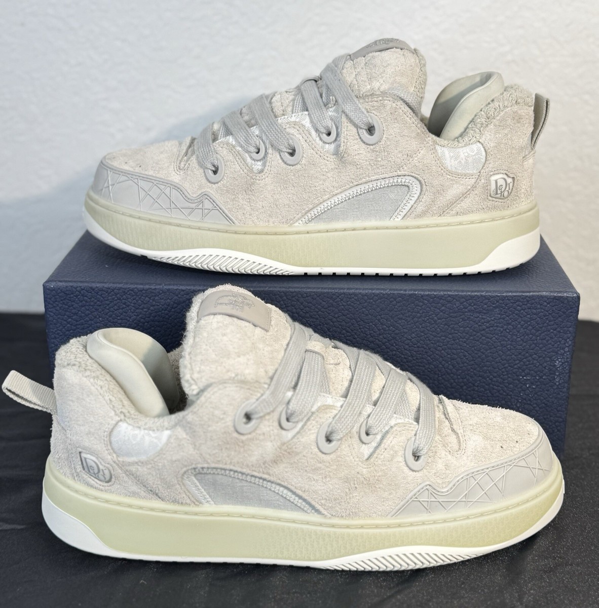 Dior スニーカー　ローカット　42 DIOR ロートップレザースニーカー 42