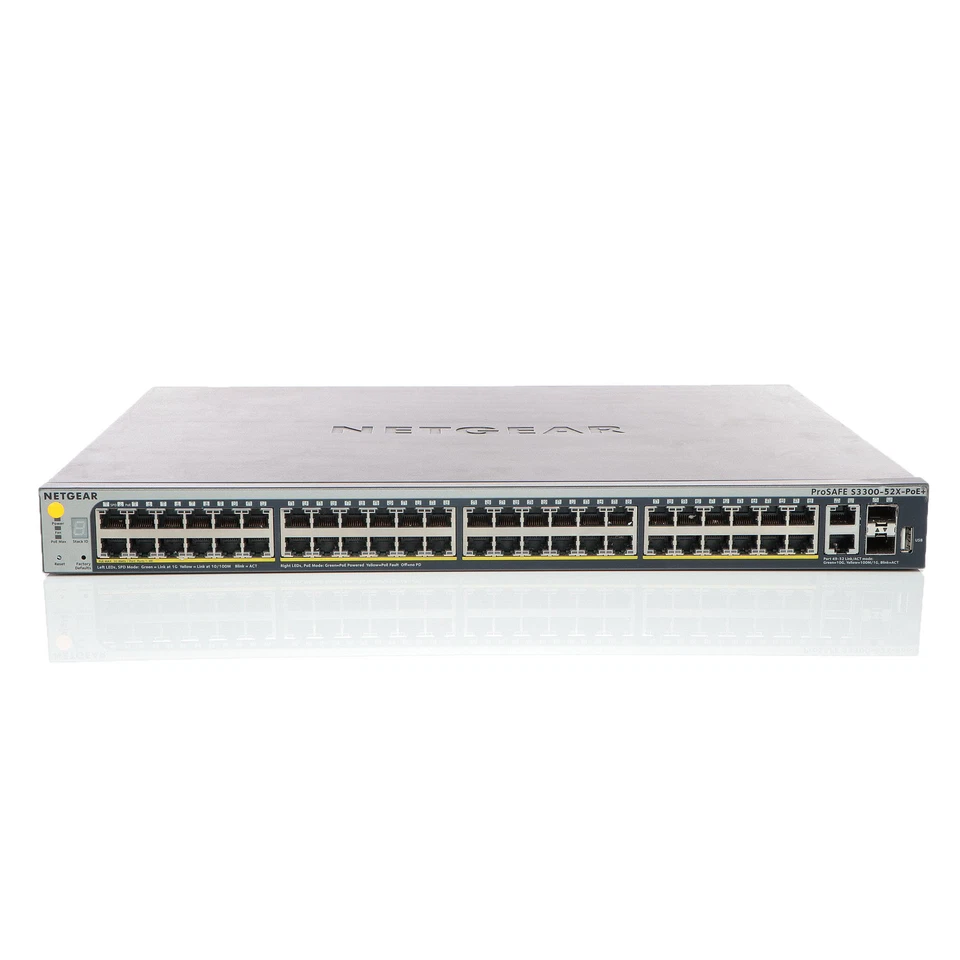 Netgear S3300-52X-POE+ Switch II price incl VAT 3 yr warranty* B2B