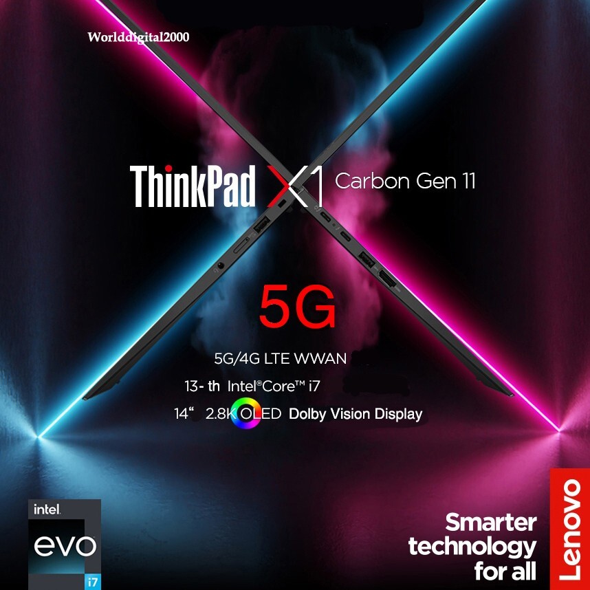Lenovo ThinkPad X1 Carbon Gen11 2.8K 14 OLED 13th-i7 32G 512GB SSD