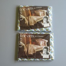 2 Twin Fitted Bed Sheet Flower Flower Print Percale JP Stevens Vintage 70s