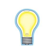 Creative Shapes Notepad Light Bulb Large