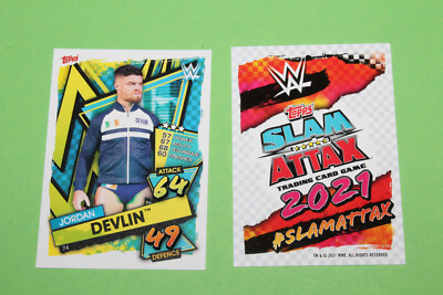 Topps WWE Slam Attax 2021 - #074 Jordan Devlin