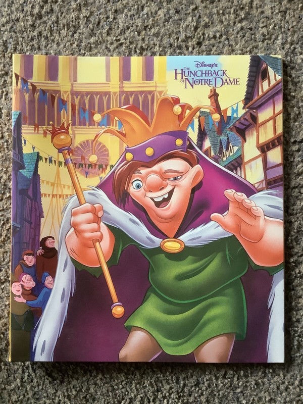 VTG The Disney Hunchback of Notre Dame Binder & Folder 90's-A