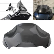 Black 13" Windshield Windscreen For Harley-Davidson Road Glide FLTR FLTRX 2015 +