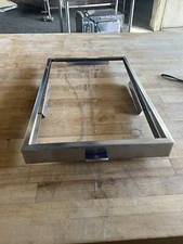 New lot of 8 Bon Chef 9711 Stainless Steel Single Low Riser for steam table