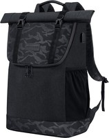 Kroser Rolltop Rucksack, Laptop Rucksack 15,6 Zoll, Travel Backpack Wasserdicht