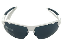 SMITH Resolve Sport Performance Sunglasses White Frame Chromapop Black Lenses